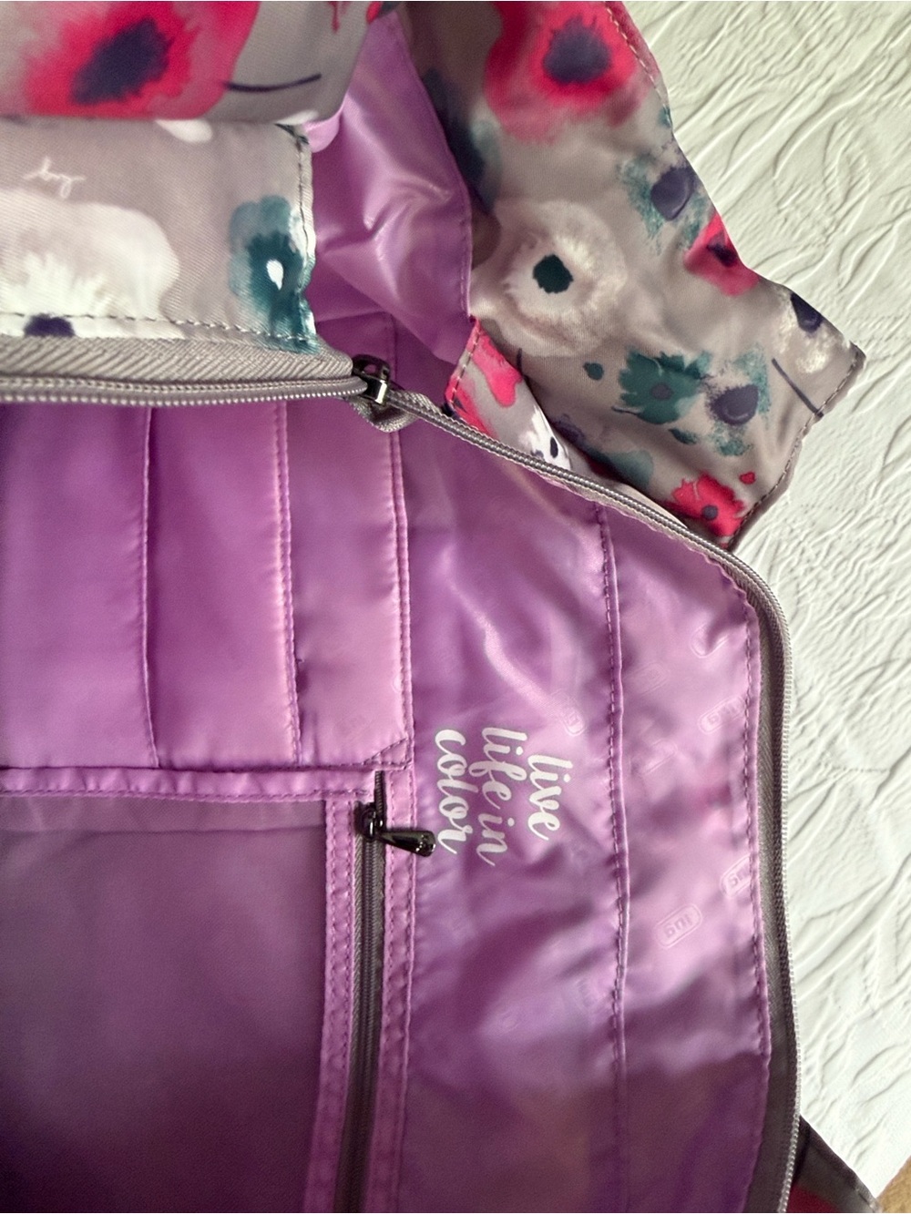 NWT Lug Gondola Tote Bag in Water Color Pearl - Picture 10 of 10